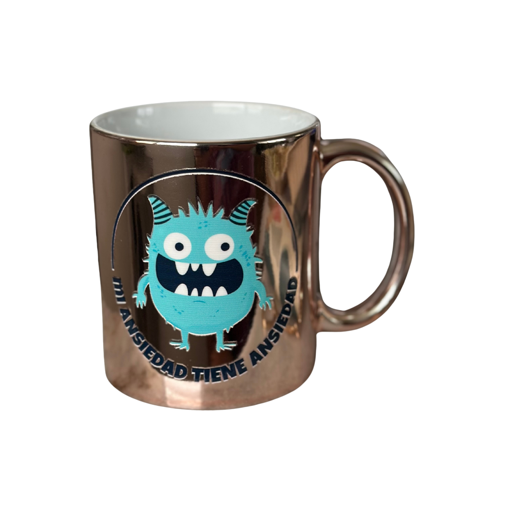 Mi ansiedad tiene ansiedad (Monstruo) 11oz